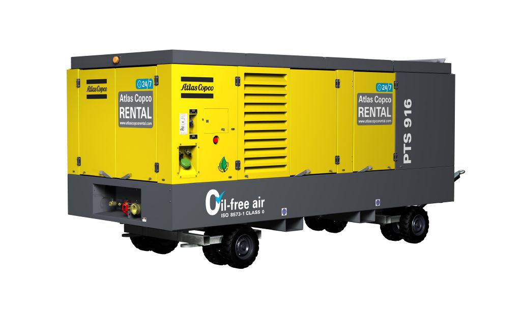 100%无油空压机（移动式）